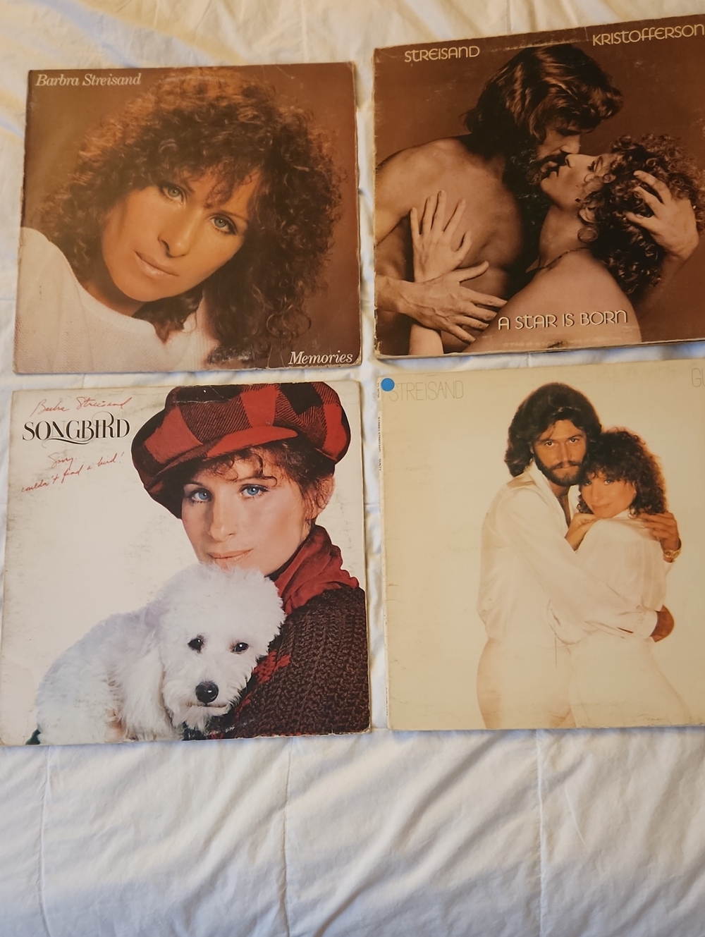 Barbra Streisand Vinyl Record Lot - Iconic Album Covers [Set 3]